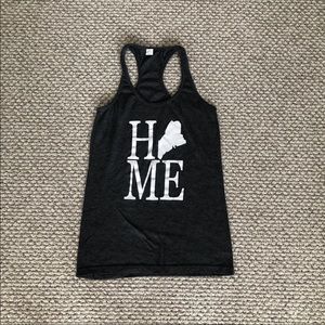 🌟3/$25🌟 maine “home” dark grey tank top